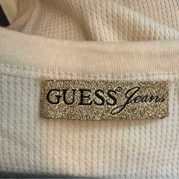 Guess Y2K Thermal Henley top - Picture 5 of 8